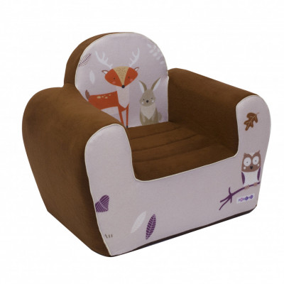 Бескаркасное (мягкое) детское кресло серии "Мимими", Крошка Луи