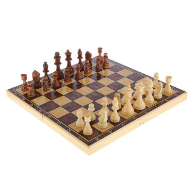 Набор игр шахматы нарды, шашки с доской Классика