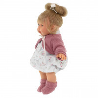 Кукла Лухан в розовом , озвученная   (мама, папа, смех), 27 см