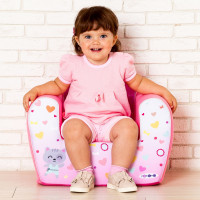 Бескаркасное (мягкое) детское кресло серии "Мимими", Крошка Ми