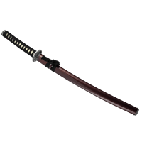 Вакидзаси самурайский меч, длина 82 см, 51 см