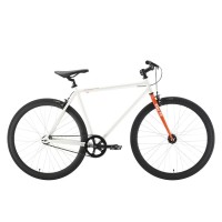 Дорожный велосипед Stark'22 Terros 700 S белый/оранжевый S(16")(HQ-0005321)