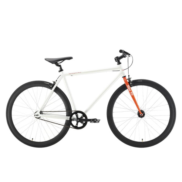 Дорожный велосипед Stark'22 Terros 700 S белый/оранжевый S(16
