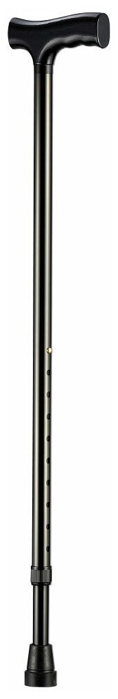 Трость для ходьбы с Т-образной ручкой, цвет черный