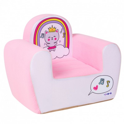 Бескаркасное (мягкое) детское кресло серии "Мимими", Крошка Миу