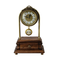 Часы настольные с маятником, размер 32x20x15 см, d 10