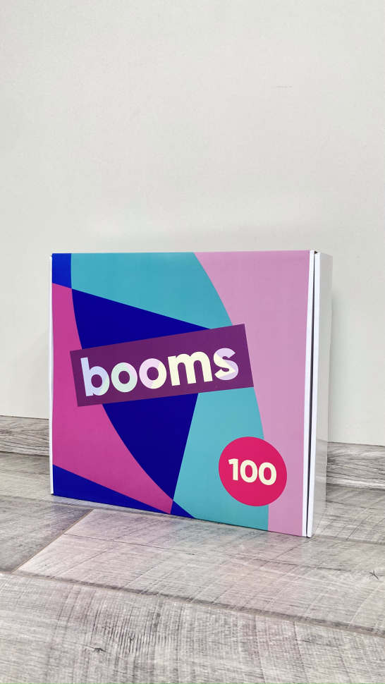 Детский магнитный конструктор Booms,  100 деталей Горки