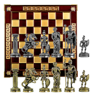 Шахматы сувенирные "Древний Рим", размер 38 х 38 см, высота фигурок 7 см