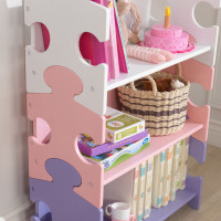 Система хранения "Пазл", пастель (Puzzle Bookshelf - Pastel)