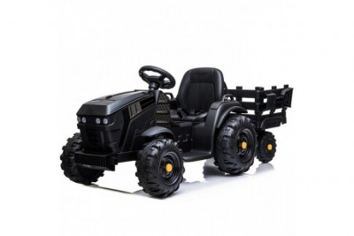 Детский электромобиль трактор с прицепом с пультом управления (задний привод,...