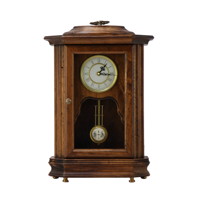 Часы настольные с маятником, размер 43x30x13 см, d 10, Италия