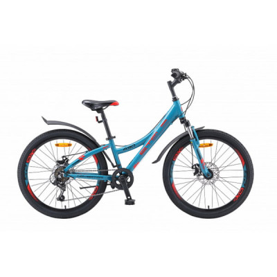 Велосипед Stels Navigator 24" 430 MD V010 Неоновый-синий (LU095478)