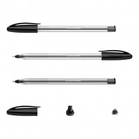 Ручка шариковая ErichKrause® U-108 Classic Stick 1.0, Ultra Glide Technology, цвет чернил черный (в коробке по 12 шт.)