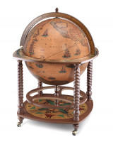 Глобус-бар напольный "Харон", диаметр сферы 60 см