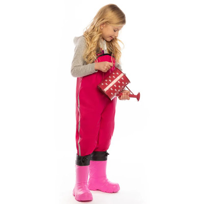 Непромокаемый полукомбинезон BJORKA, цвет розовый