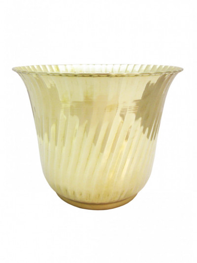 Кашпо, латунь, Индия, размер Н=21; D=25 см