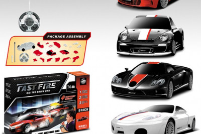 Радиоуправляемый конструктор - автомобили Mclaren, Ferrari, Aston Martin и Po...