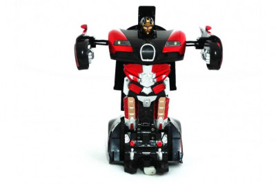 Робот трансформер Bugatti Veyron на пульте управления (со светом и звуком)