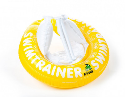 Надувной круг Swimtrainer Classic жёлтый (4 года - 8 лет)