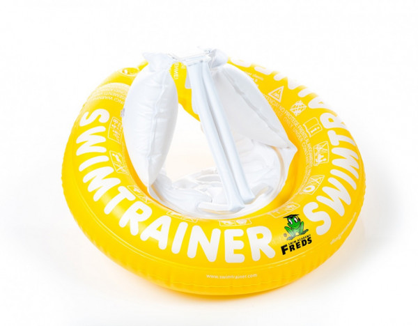 Надувной круг Swimtrainer Classic жёлтый (4 года - 8 лет)