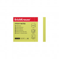 Бумага для заметок с клеевым краем ErichKrause® Neon, 75х75 мм, 80 листов, желтый