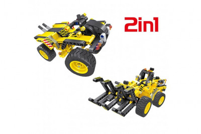 Конструктор 2 в 1 (трактор и багги) QiHui Technics 342 детали