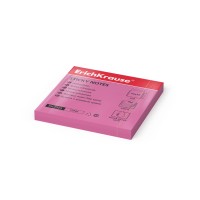 Бумага для заметок с клеевым краем ErichKrause® Neon, 75х75 мм, 80 листов, розовый