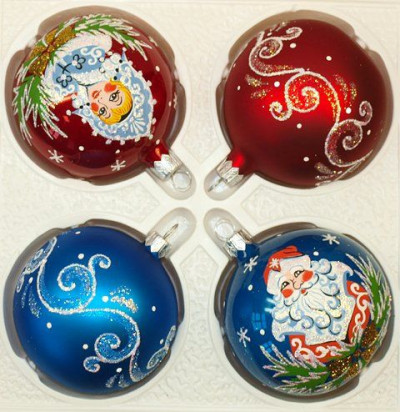 Набор Новогодняя сказка, 4х75 мм