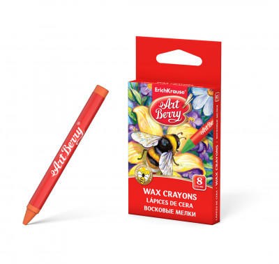 Восковые мелки ArtBerry® 8 цветов