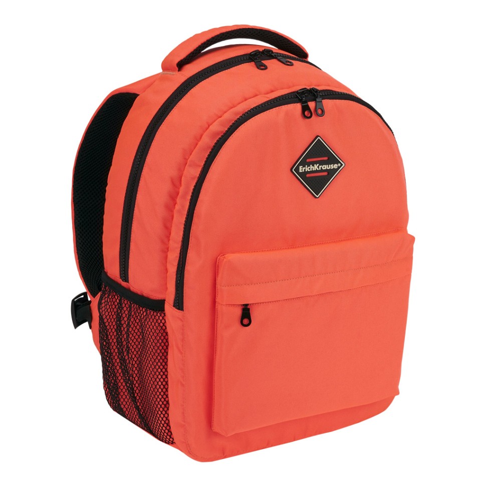 Ученический рюкзак ErichKrause® EasyLine® с двумя отделениями 20L Neon® Coral