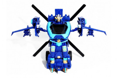 Робот трансформер Helicopter на пульте управления (Со светом и звуком)