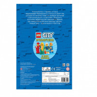 Книга с наклейками LEGO City (Сити) - Городские Приключения
