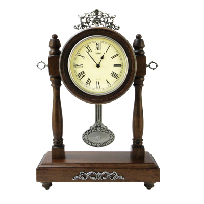 Часы ретро Паризьен с маятником настольные