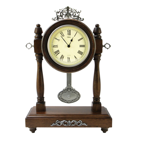 Часы ретро Паризьен с маятником настольные