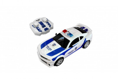 Робот трансформер Полицейский на пульте управления (Световые и звуковые эффекты)