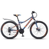 Горный велосипед Stels Navigator 510 D V010 темно-синий (LU093749)