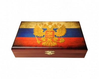 Домино в шкатулке Российские