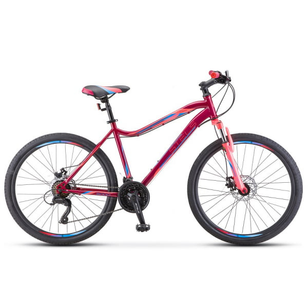 Велосипед гибрид Stels Miss-5000 MD V020 вишнёвый/розовый (LU096322)