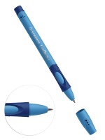 Набор голубой Stabilo Leftright  для левшей:  шариковая ручка, механический карандаш, грифели, ластик, точилка