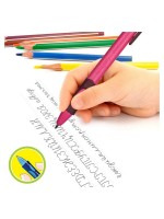 Набор голубой Stabilo Leftright  для левшей:  шариковая ручка, механический карандаш, грифели, ластик, точилка