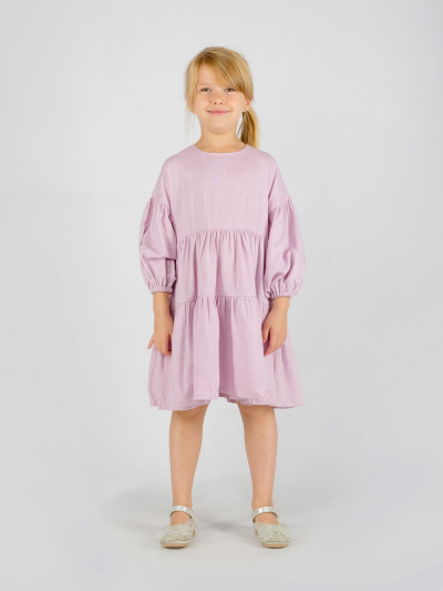 Платье для девочки Кристи NÖLEBIRD, цвет пыльной розы
