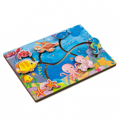 Сортер-лабиринт Морские обитатели