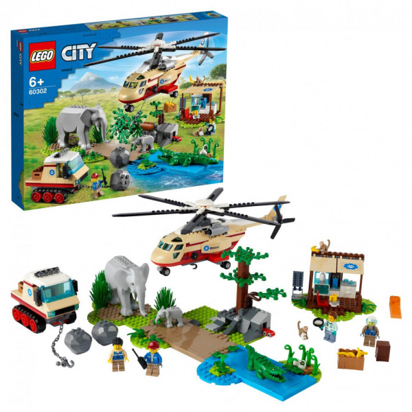 Детский конструктор Lego City "Операция по спасению зверей"