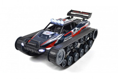 Радиоуправляемый гусеничный вездеход 1:12 2.4G (металл корпус, парогенератор)
