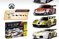 Радиоуправляемый конструктор - спортивные автомобили Mclaren, Ferrari, Aston Martin и Porsche 2028-4S02B