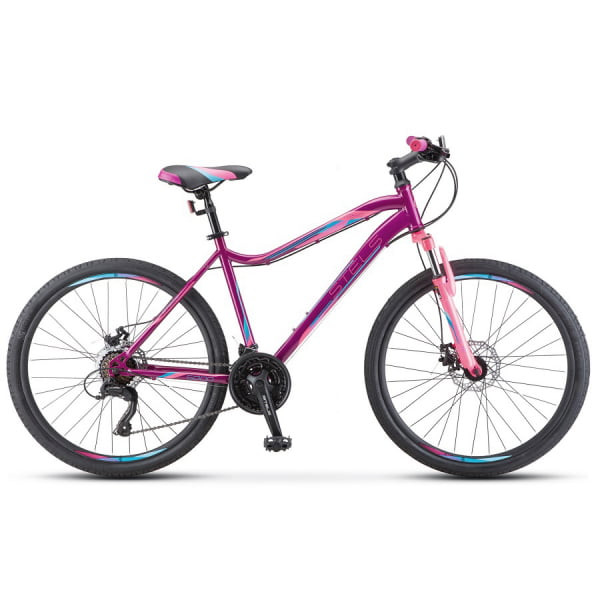 Велосипед гибрид Stels Miss-5000 MD V020 фиолетовый/розовый (LU096322)
