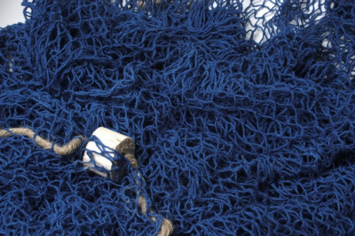 Интерьерная сеть рыболовная синяя, 340х340 см