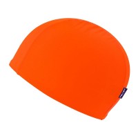 Детская шапка для плавания оранжевая