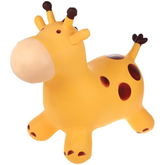 Животное-прыгун Moby Kids Жирафик, жёлтый