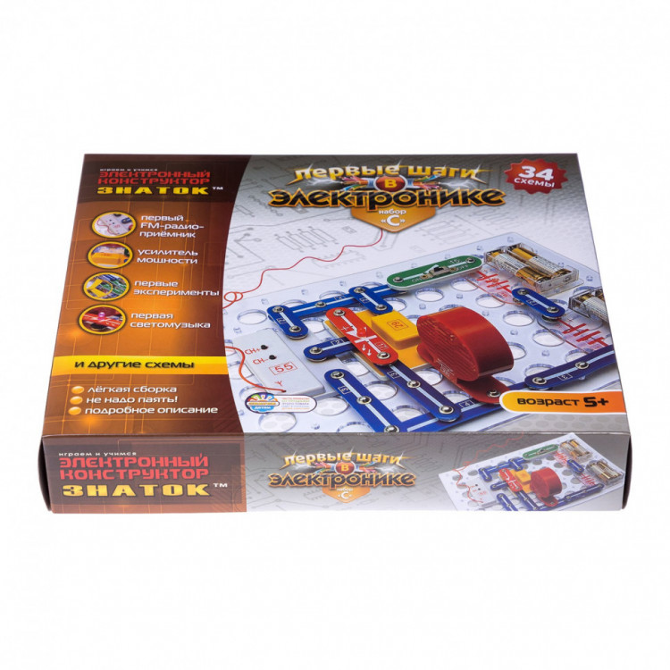 Электронный конструктор знаток 34 схемы. Знаток первые шаги в электронике 34 схемы.